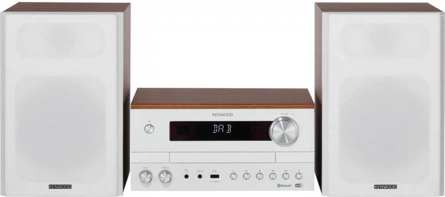 Kenwood M 820dab Micro Dab+ Hifi systeem Wit