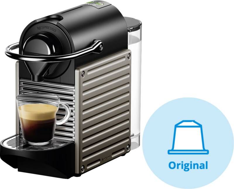 Krups Nespresso Pixie XN304T Titanium
