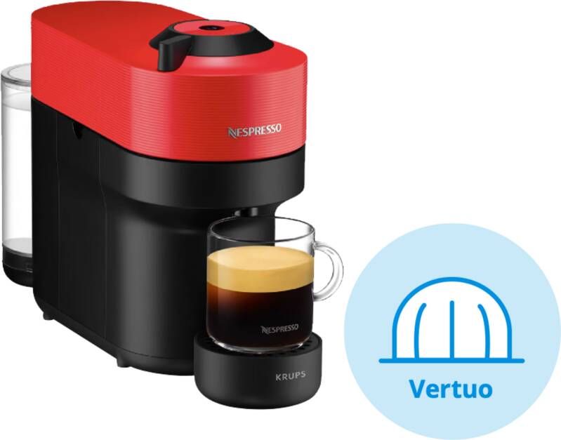 Krups Nespresso Vertuo Pop XN9205 Spicy Red