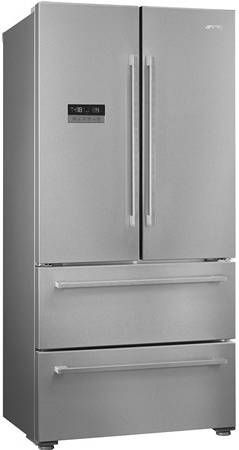 Smeg FQ55FXDF Amerikaanse koelkast Rvs