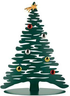 Alessi Kerstboom Bark Groen Bm06 Gr Door Michel Boucquillon & Donia Maaoui