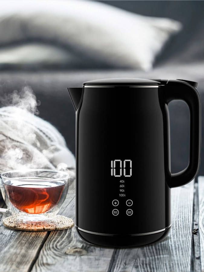 MAXXMEE Waterkoker Zwart