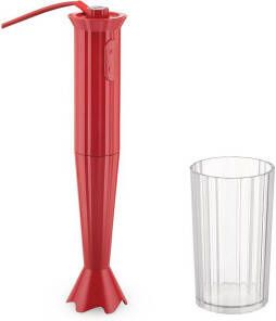 Alessi Staafmixer Plissé Rood Basis