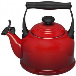 Le Creuset waterketel tradition kersenrood