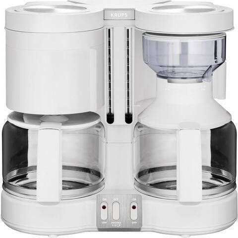 Krups Filterkoffieapparaat Duothek Plus KM8501, 1 l, Combi automaat voor koffie en thee