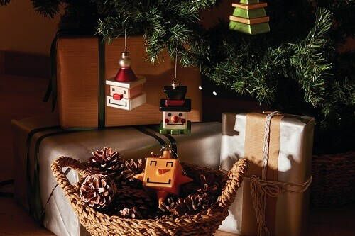 Alessi Kerstbal Le Palle Quadrate Cubik Star Gj02/2