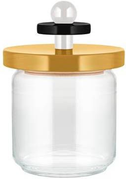 Alessi Twergi Voorraadpot 75cl geel